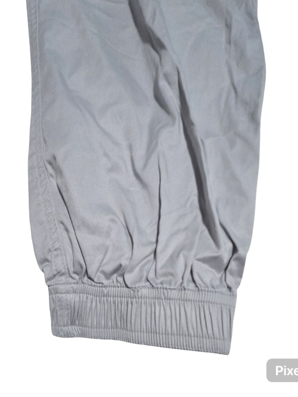 Knox Rose Light Gray Elastic Waist Jogger Pants Boho Cottagecore Baggy Lightweig - Picture 9 of 11